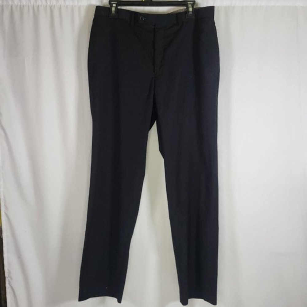 Calvin Klein Men’s Dress Pants 34x32 Black Straight Fit